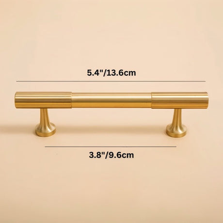 Aniq Brass Knob & Pull Bar