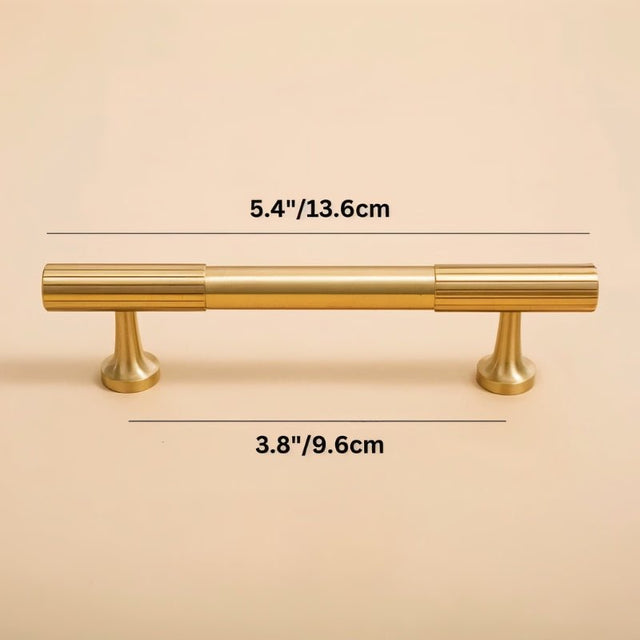 Aniq Brass Knob & Pull Bar