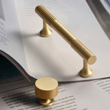 Aniq Brass Knob & Pull Bar