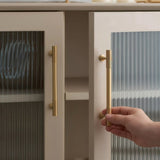 Aniq Brass Knob & Pull Bar