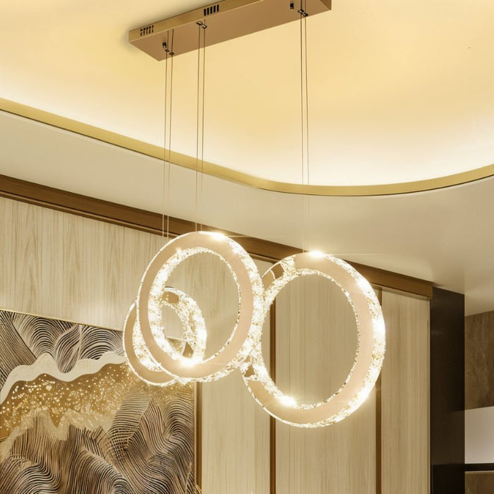 Annulos Crystal Chandelier - Residence Supply