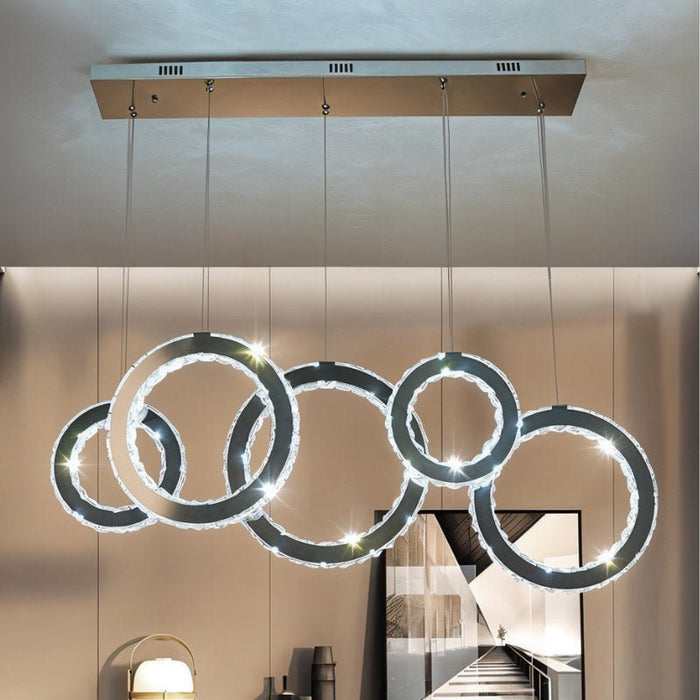 Annulos Chandelier - Modern Lighting Fixture for Living Room 