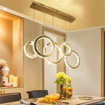 Annulos Chandelier for Dining Room Lighting - Residence Supply