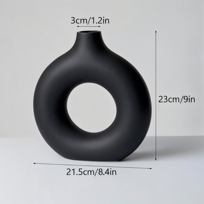 Annulus Table Vase - Residence Supply