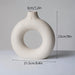 Annulus Table Vase - Residence Supply