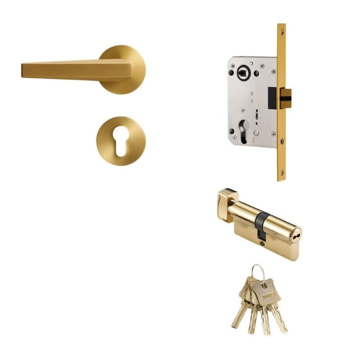 Ansa Handle and Lock - Residence Supply