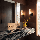 Ansu Alabaster Wall Lamp - Residence Supply