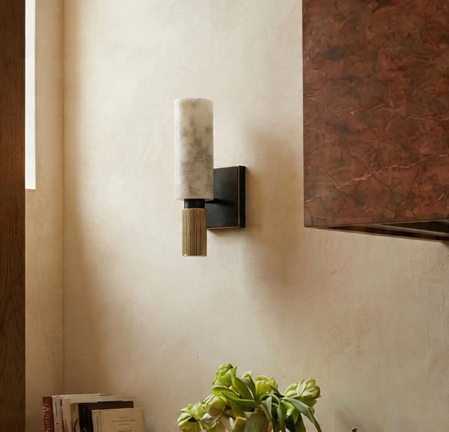 Ansu Alabaster Wall Lamp - Residence Supply