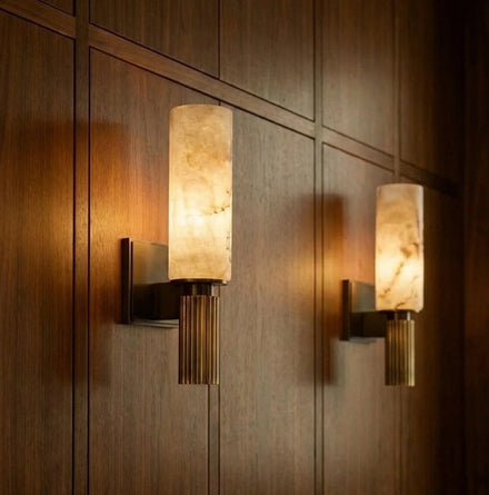 Alabaster Wall Sconces