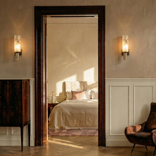 Ansu Alabaster Wall Lamp - Residence Supply