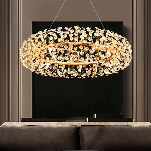 Arabella Crystal Round Chandelier - Modern Lighting