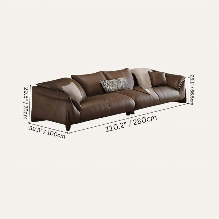 Arama Pillow Sofa Size
