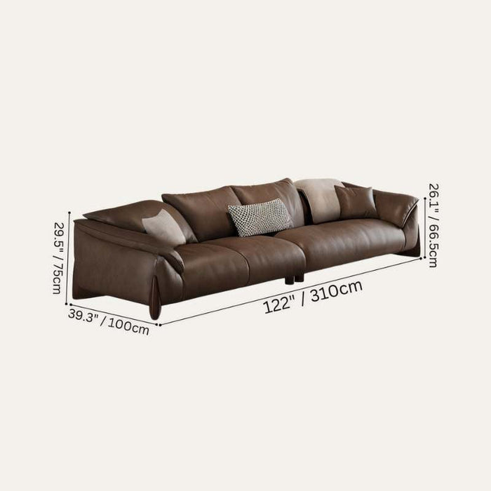 Arama Pillow Sofa Size Chart