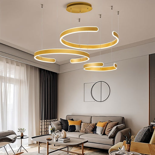 Aramis Round Chandelier - Living Room Lighting