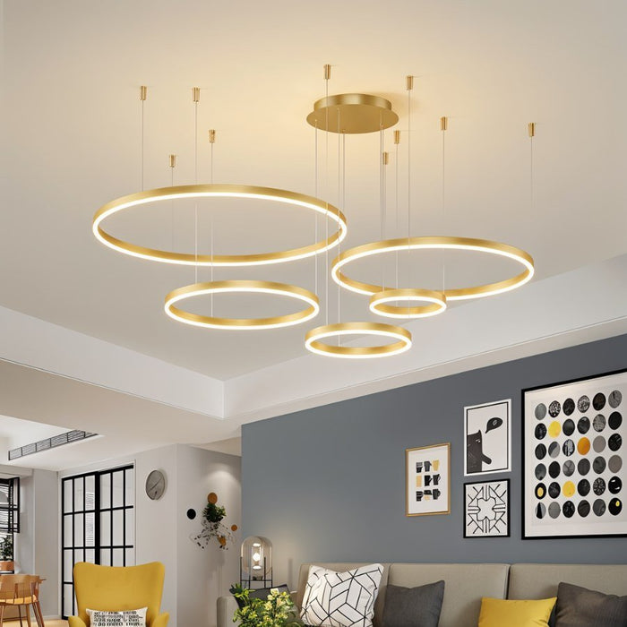 Aryana Chandelier - Modern Lighting for Living Room
