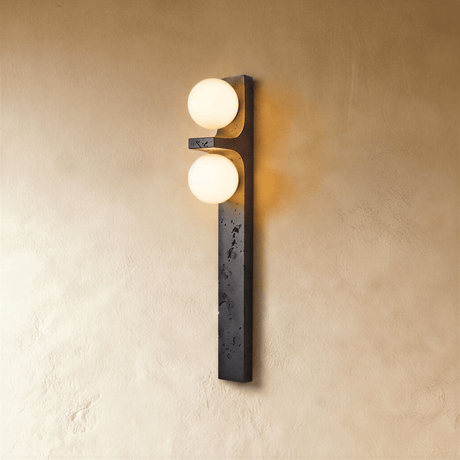 Aryil Travertine Wall Lamp - Residence Supply