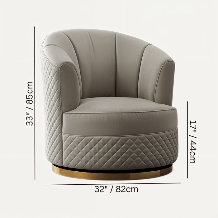 Aset Accent Chair Size