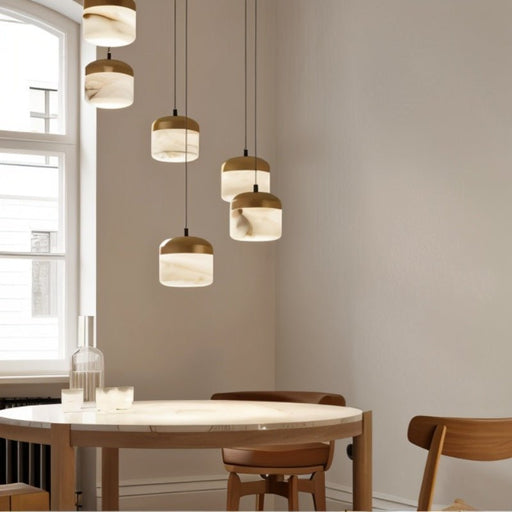 Asta Alabaster Pendant Light -Dining Room Lighting