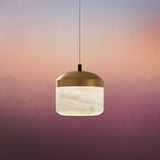 Asta Alabaster Pendant Light
