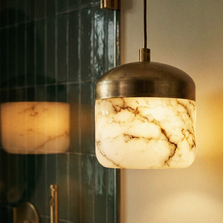 Alabaster Pendant Lights