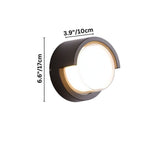 Lámpara de pared exterior Aster