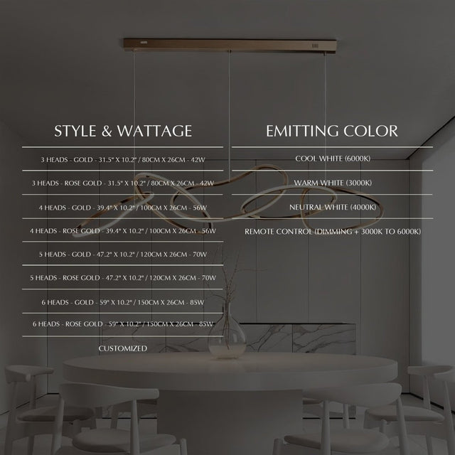 Astratta Chandelier - Residence Supply