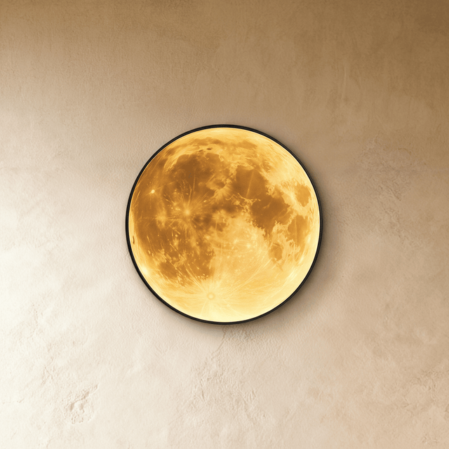 Astro Moon Wall Lamp Illuminated Art - Residence Supply