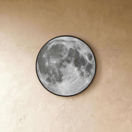 Astro Moon Wall Lamp Illuminated Art - Residence Supply