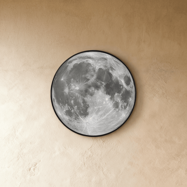 Astro Moon Wall Lamp Illuminated Art - Residence Supply