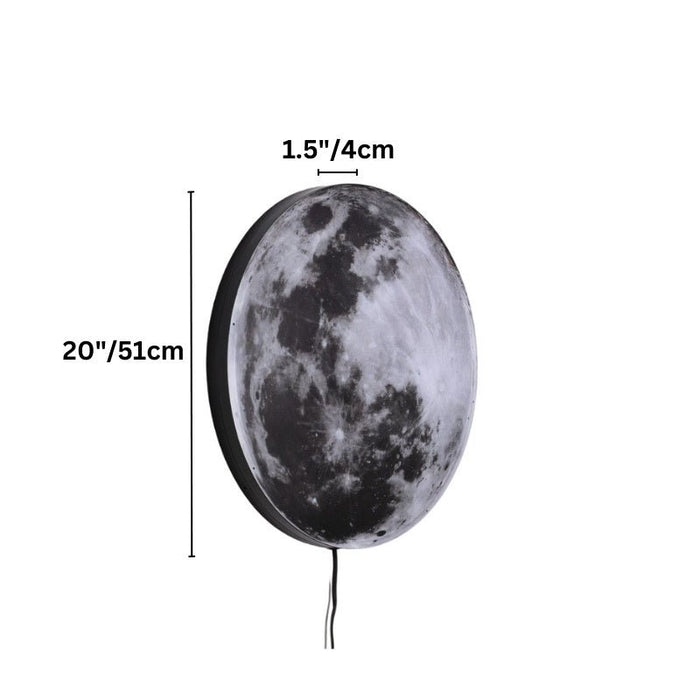 Astro Moon Wall Lamp Illuminated Art - Residence Supply