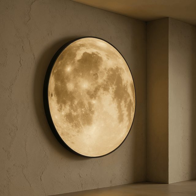 Astro Moon Wall Lamp Illuminated Art - Residence Supply