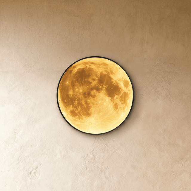 Astro Moon Wall Lamp Illuminated Art - Residence Supply