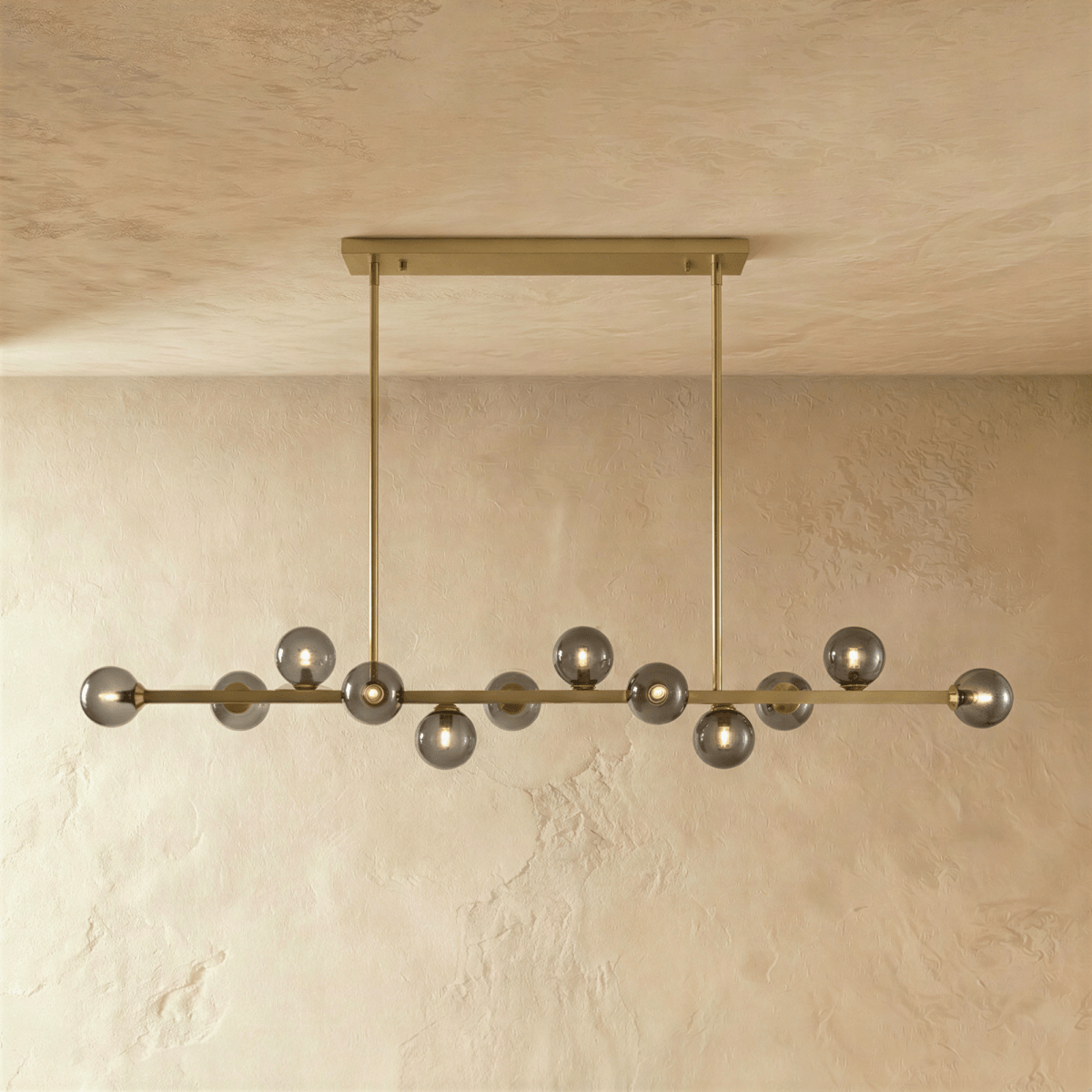 Astronex Linear Chandelier - Residence Supply