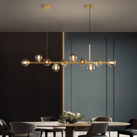 Astronex Linear Chandelier - Residence Supply