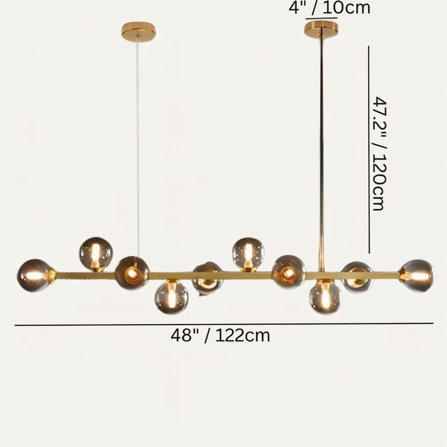 Astronex Linear Chandelier