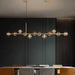 Astronex Linear Chandeliers - Modern Lighting for Dining Table