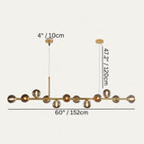 Astronex Linear Chandelier