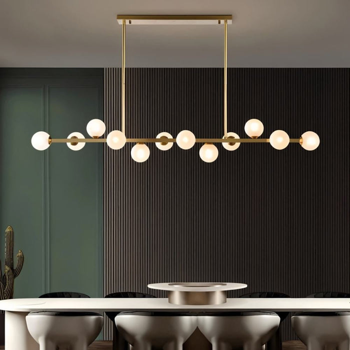 Astronex Linear Chandeliers - Contemporary Lighting for Dining Table