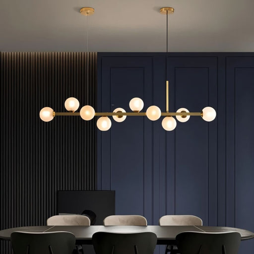Astronex Linear Chandeliers - Dining Room Light Fixture