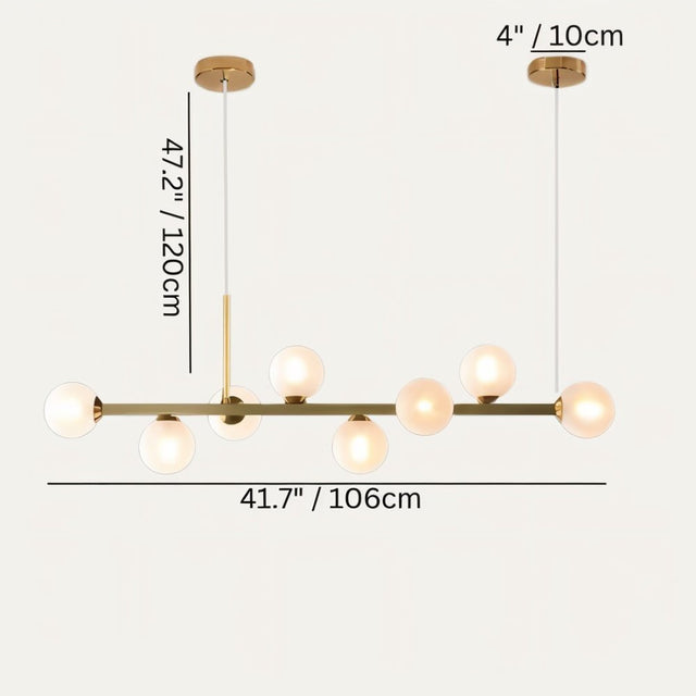 Astronex Linear Chandelier