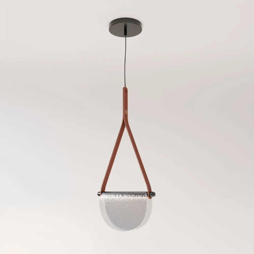 Avgi Leather Pendant Light - Open Box