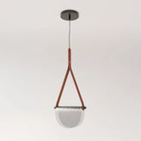 Avgi Leather Pendant Light