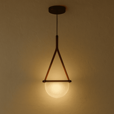 Avgi Leather Pendant Light - Residence Supply