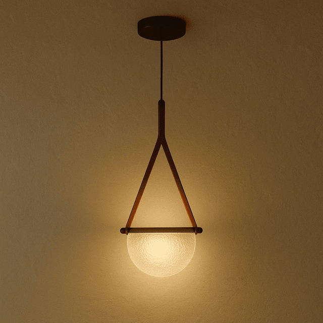 Avgi Leather Pendant Light - Residence Supply