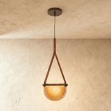 Avgi Leather Pendant Light - Residence Supply