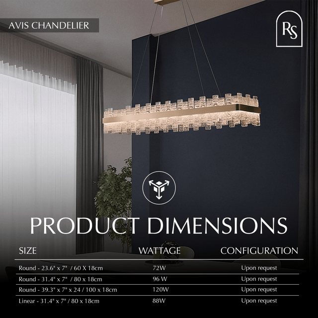 Avis Chandelier - Residence Supply