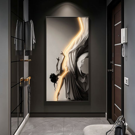 Ballet Lines Illuminated Art