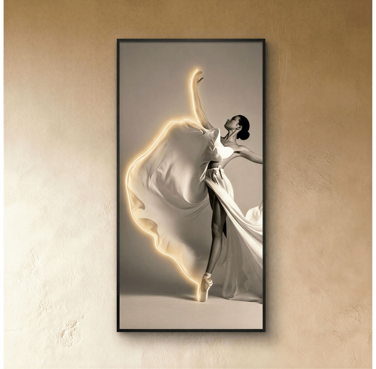 Ballet Lines Illuminated Art - Residence Supply