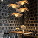 Bamboo Chandelier Rattan Lamp - Dining Room Lighting