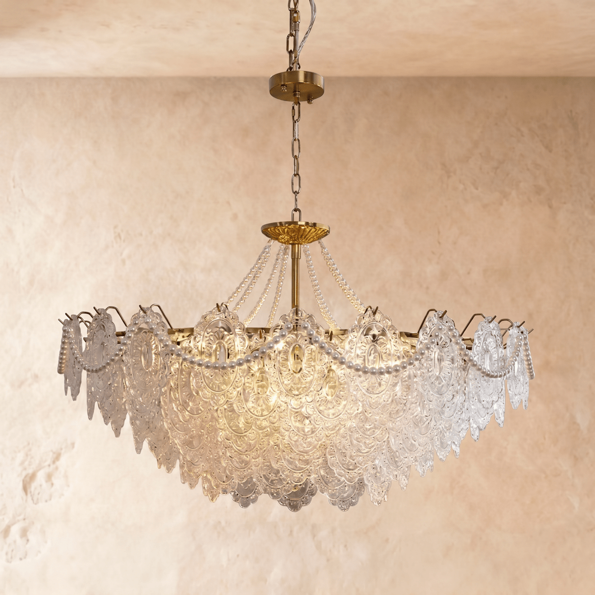 Bariq Glass Chandelier - Residence Supply